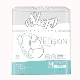 Sleepy Belbantlı Orta 16'lı Yetişkin Hasta Bezi