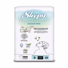 Sleepy Bio Günlük Boy 2 Süper 32'li Uzun Ped