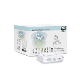 Sleepy Bio Natural 36x40 Yaprak Yeni Doğan Islak Mendil