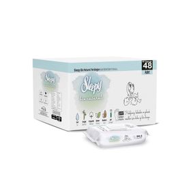 Sleepy Bio Natural 48x40 Yaprak Yeni Doğan Islak Mendil