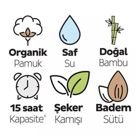 Sleepy Bio Natural No:3 Midi 56 Adet Bebek Bezi