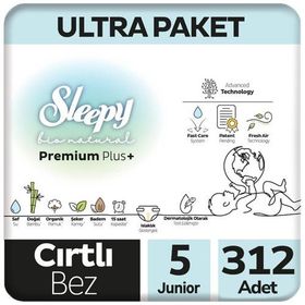 Sleepy Bio Natural No:5 Junior 312 Adet Bebek Bezi