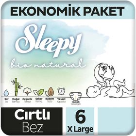 Sleepy Bio Natural No:6 Xlarge Bebek Bezi