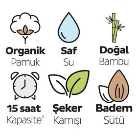 Sleepy Bio Natural No:6 Xlarge Külot Bebek Bezi
