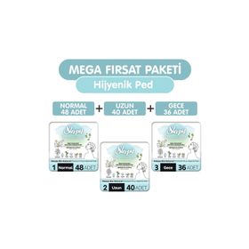 Sleepy Bio Natural Premium Plus 124'lı Mega Hijyenik Ped