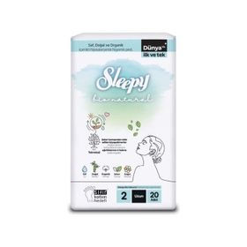 Sleepy Bio Natural Premium Plus 20 Adet Uzun Ped