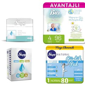 Sleepy Bio Natural Premium Plus 24 Adet Hijyenik Ped