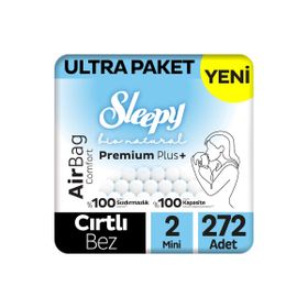Sleepy Bio Natural Premium Plus Airbag Comfort No:2 Mini 272 Adet Bebek Bezi