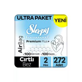 Sleepy Bio Natural Premium Plus Airbag Comfort No:2 Mini 272 Adet Bebek Bezi