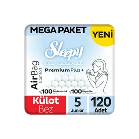 Sleepy Bio Natural Premium Plus Airbag Comfort No:5 Junior Külot Bebek Bezi