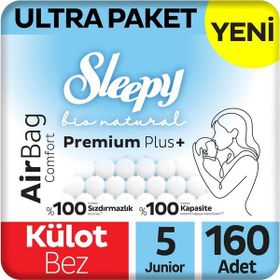 Sleepy Bio Natural Premium Plus Airbag Comfort No:5 Junior Külot Bebek Bezi