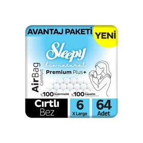 Sleepy Bio Natural Premium Plus Airbag Comfort No:6 XLarge Bebek Bezi