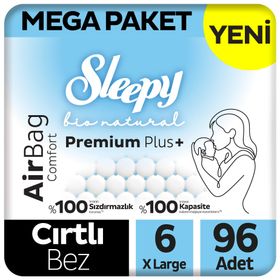 Sleepy Bio Natural Premium Plus Airbag Comfort No:6 XLarge Bebek Bezi