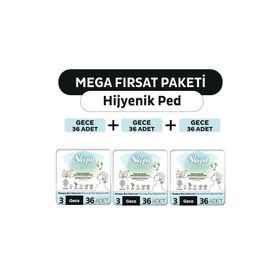 Sleepy Bio Natural Premium Plus Gece 108 Adet Hijyenik Ped