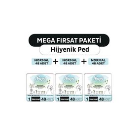 Sleepy Bio Natural Premium Plus Normal 144 Adet Hijyenik Ped