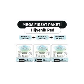 Sleepy Bio Natural Premium Plus Normal 144 Adet Hijyenik Ped