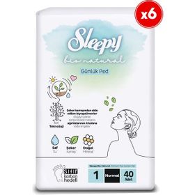 Sleepy Bio Natural Premium Plus Uzun 192 Adet Günlük Ped