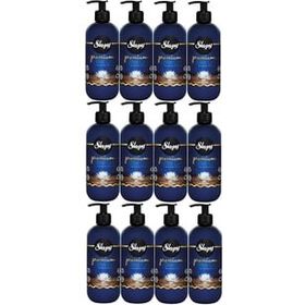 Sleepy Blue Care Seri Premium Doğal Lotus Çiçeği Deniz Yosunu Su Nane 12x500 ml Sıvı Sabun