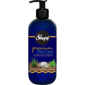 Sleepy Blue Care Seri Premium Doğal Lotus Çiçeği Deniz Yosunu Su Nane 500 ml Sıvı Sabun