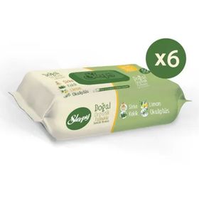 Sleepy Doğal Organik 50x6'lı 300 Yaprak Islak Temizlik Havlusu