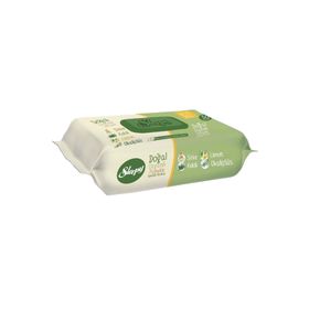Sleepy Doğal Organik Pamuklu 18x50 Yaprak Islak Mendil