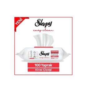 Sleepy Easy 100 Yaprak Clean Kiraz Çiçeği Yüzey Temizlik Havlusu