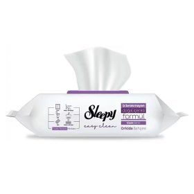 Sleepy Easy 100 Yaprak Clean Orkide Bahçesi Yüzey Temizlik Havlusu