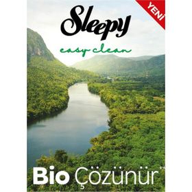 Sleepy Easy 50 Yaprak Clean Bio Çözünür Deniz Tuzu ve Deniz Yosunu Yüzey Temizlik Havlusu (3 adet)