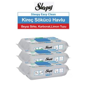 Sleepy Easy Clean 30 Yaprak Süper Kireç Sökücü Havlu
