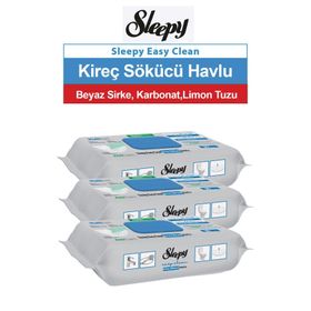 Sleepy Easy Clean 30 Yaprak Süper Kireç Sökücü Havlu