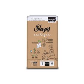 Sleepy Ecologic Normal 24'lü Hijyenik Ped