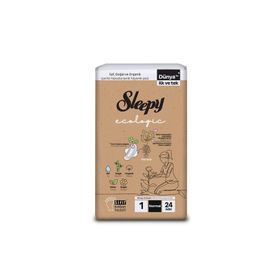 Sleepy Ecologic Normal 24'lü Hijyenik Ped