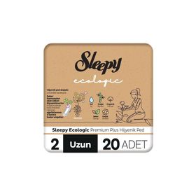 Sleepy Ecologic Premium Plus 20'lı Uzun Hijyenik Ped
