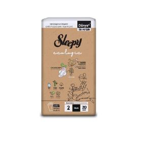 Sleepy Ecologic Premium Plus Uzun 20 Adet Hijyenik Ped