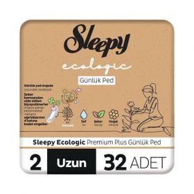 Sleepy Ecologic Premium Plus Uzun 32'li Günlük Ped