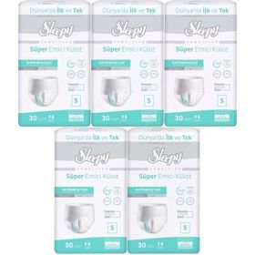 Sleepy Emici Külot Small 5x30 150 Adet Yetişkin Hasta Bezi