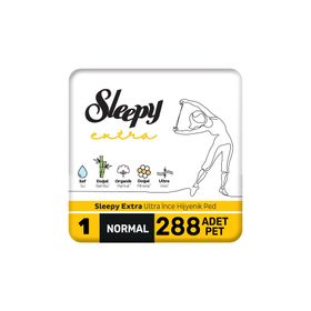 Sleepy Extra 288 Adet 6 Paket Ultra İnce Hijyenik Normal Mega Ped