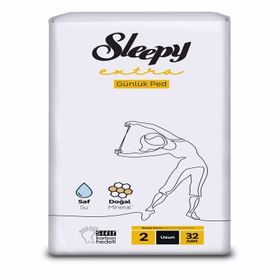 Sleepy Extra 32'li Günlük Ped