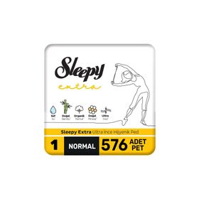 Sleepy Extra 576 Adet 12 Paket Ultra İnce Hijyenik Normal Mega Ped