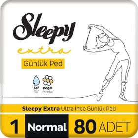 Sleepy Extra 80 Adet Günlük Ped