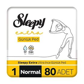 Sleepy Extra 80 Adet Günlük Ped