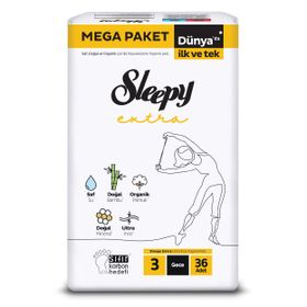 Sleepy Extra Gece 36'lı Ultra İnce Hijyenik Ped