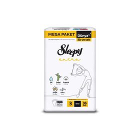 Sleepy Extra Gece 36'lı Ultra İnce Hijyenik Ped
