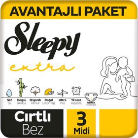 Sleepy Extra No:3 Midi 42 Adet Bebek Bezi