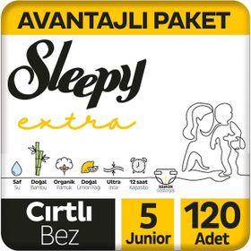 Sleepy Extra No:5 Junior 120 Adet Bebek Bezi