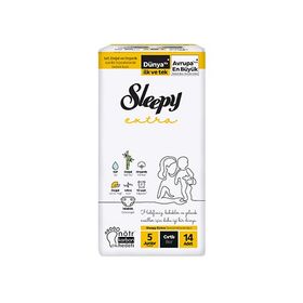 Sleepy Extra No:5 Junior 14 Adet Bebek Bezi