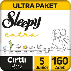 Sleepy Extra No:5 Junior 160 Adet Bebek Bezi