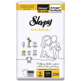 Sleepy Extra No:5 Junior 200 Adet Bebek Bezi