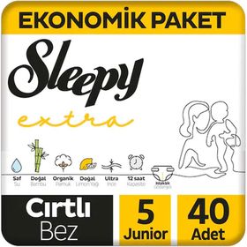 Sleepy Extra No:5 Junior 40 Adet Bebek Bezi