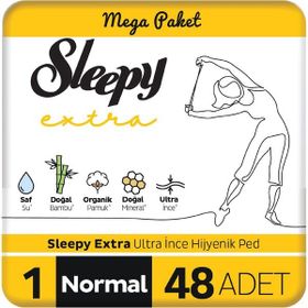 Sleepy Extra Normal 48'li Ultra İnce Hijyenik Ped